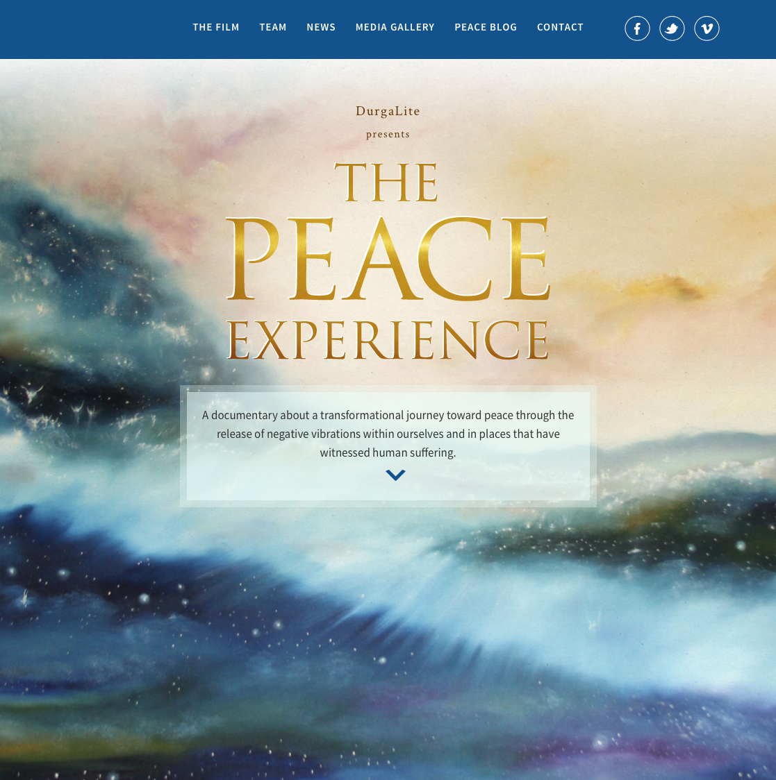 The Peace Experience Film website url
